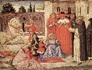 GOZZOLI, Benozzo St Dominic Reuscitates Napoleone Orsini g oil